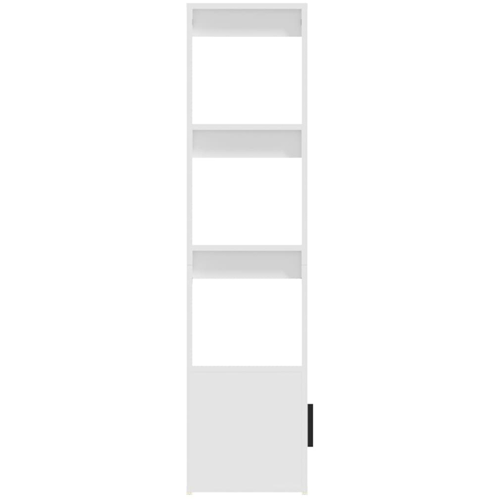 vidaXL 2 Door 3 Shelf White Sideboard Image 6
