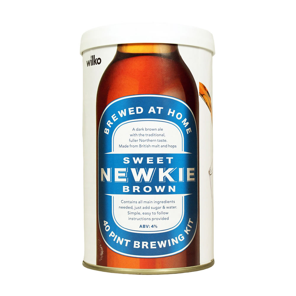 Wilko Sweet Newkie Brown Beer Brewing Kit 1.5kg Image