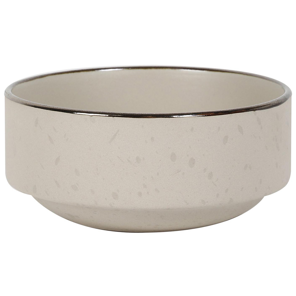 Omakase Speckle Stoneware Serving Bowl Image 1