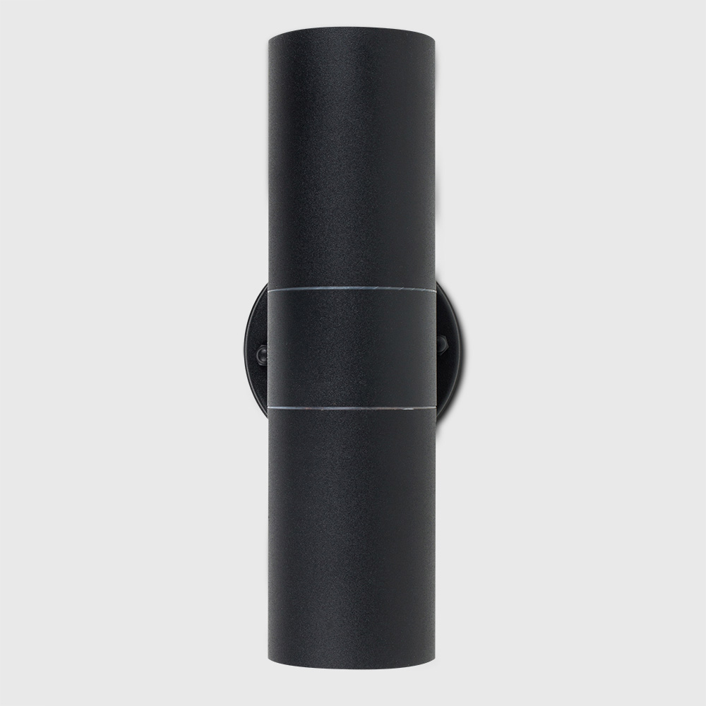 ValueLights Black Outdoor Wall Up Down Light with Dusk till Dawn Sensor Image 5
