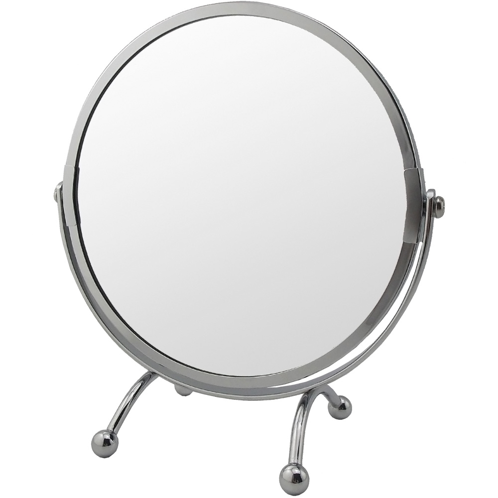 Silver Cosmetic Table Mirror Image