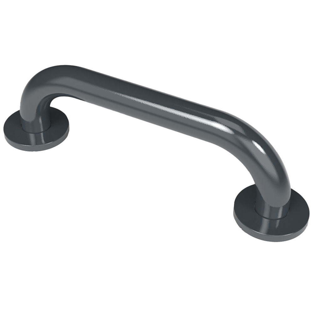 Fitzroy of London RAL 7016 Dark Grey Stainless Steel Concealed Fixing Grab Rail 35 x 305mm Image 1
