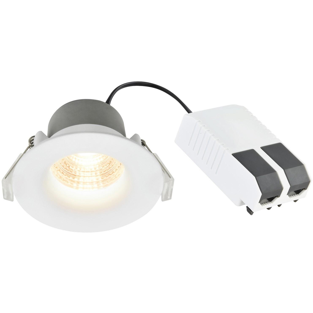 Nordlux Stake 1-Kit White Dimmable LED Downlight Image 1