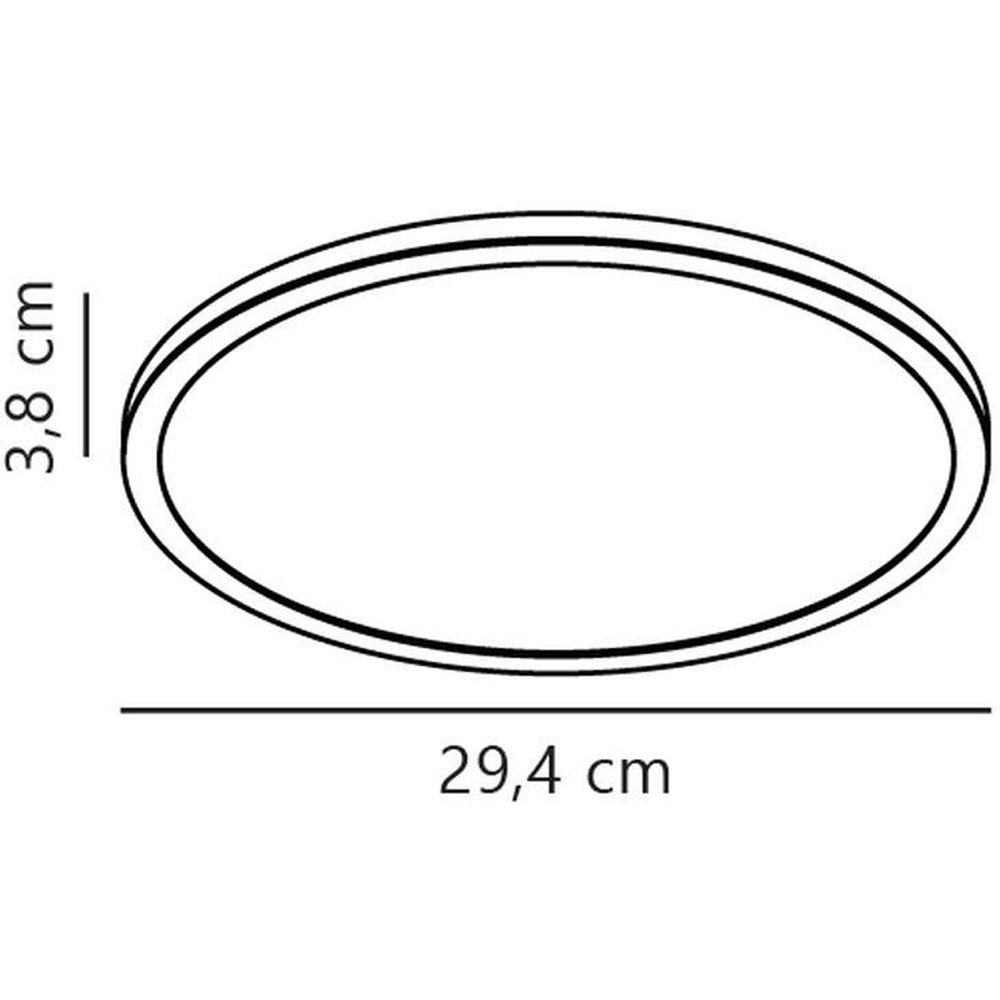 Nordlux Oja 29 2700K White Sensor LED Ceiling Light Image 4
