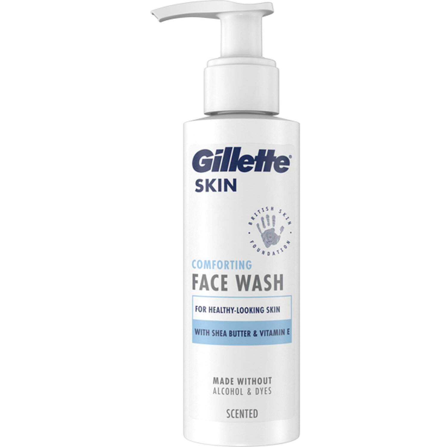 Gillette Skin Comforting Scented Face Wash 140ml Image