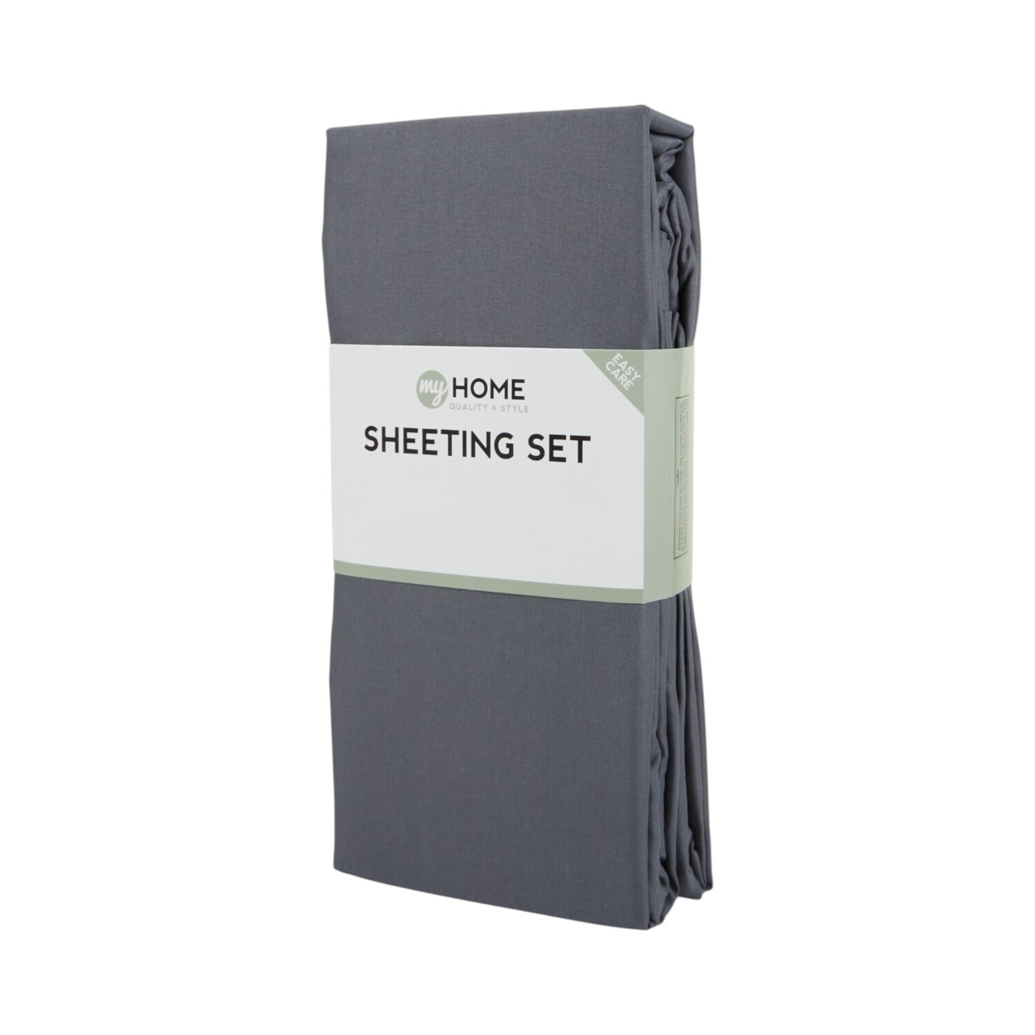 Easy Care Sheeting SetCharcoalSingle Image 8