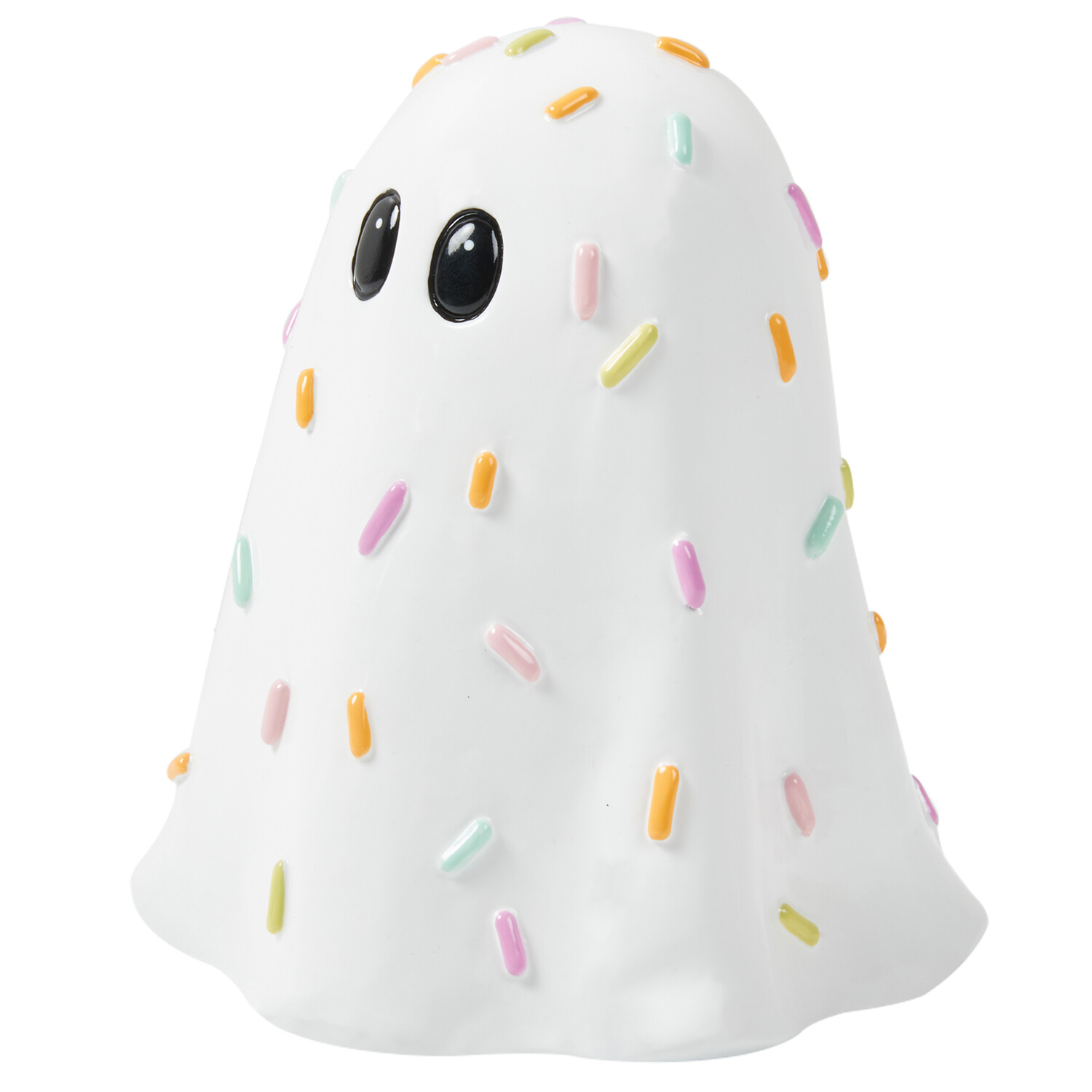 Sprinkle Ghost Ornament White Image 4
