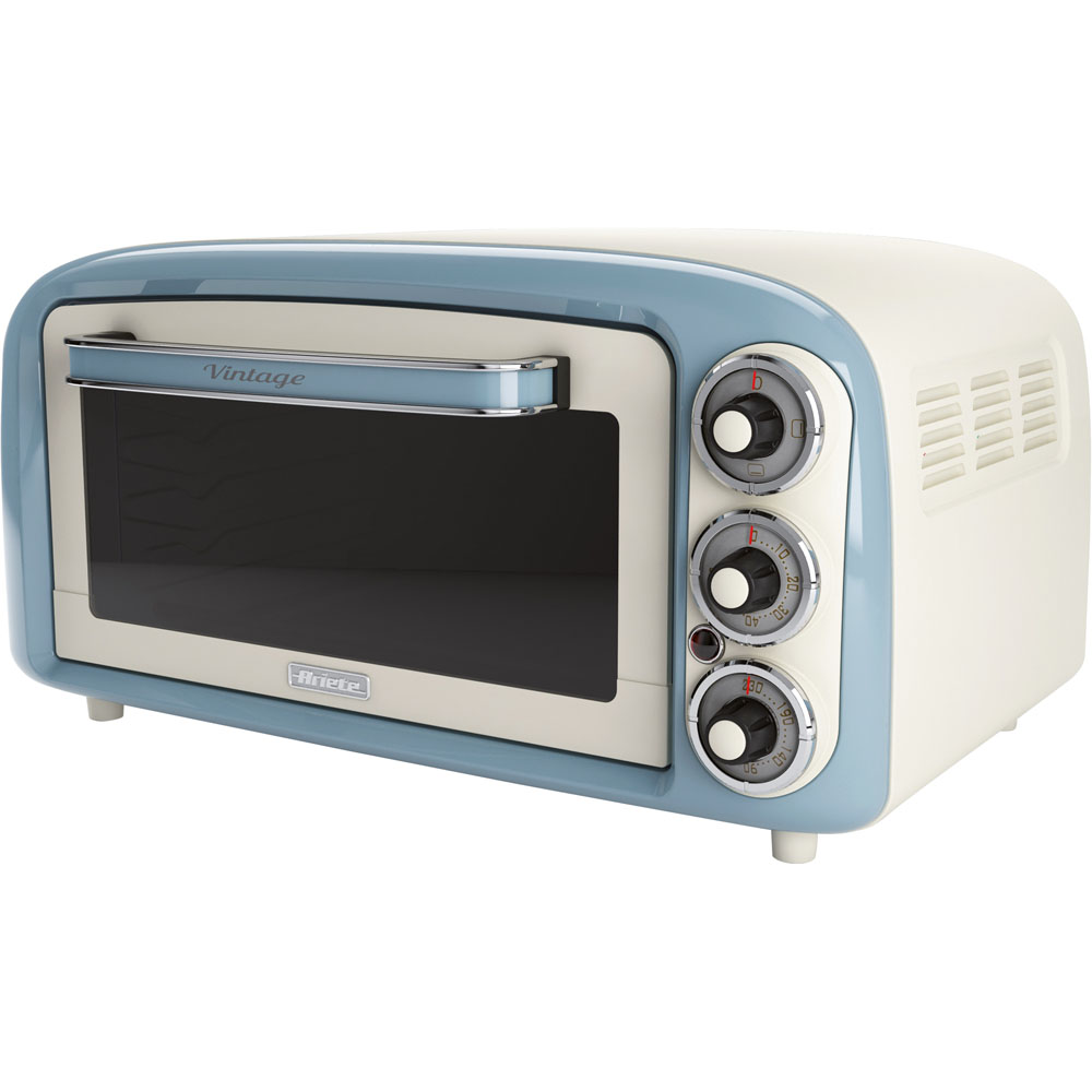 Ariete Blue Vintage 18L Mini Electric Oven Image 1