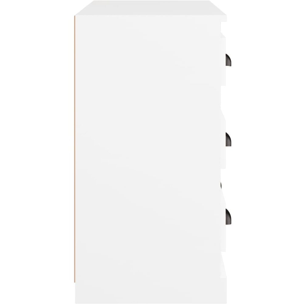 vidaXL 6 Drawer White Sideboard Image 7