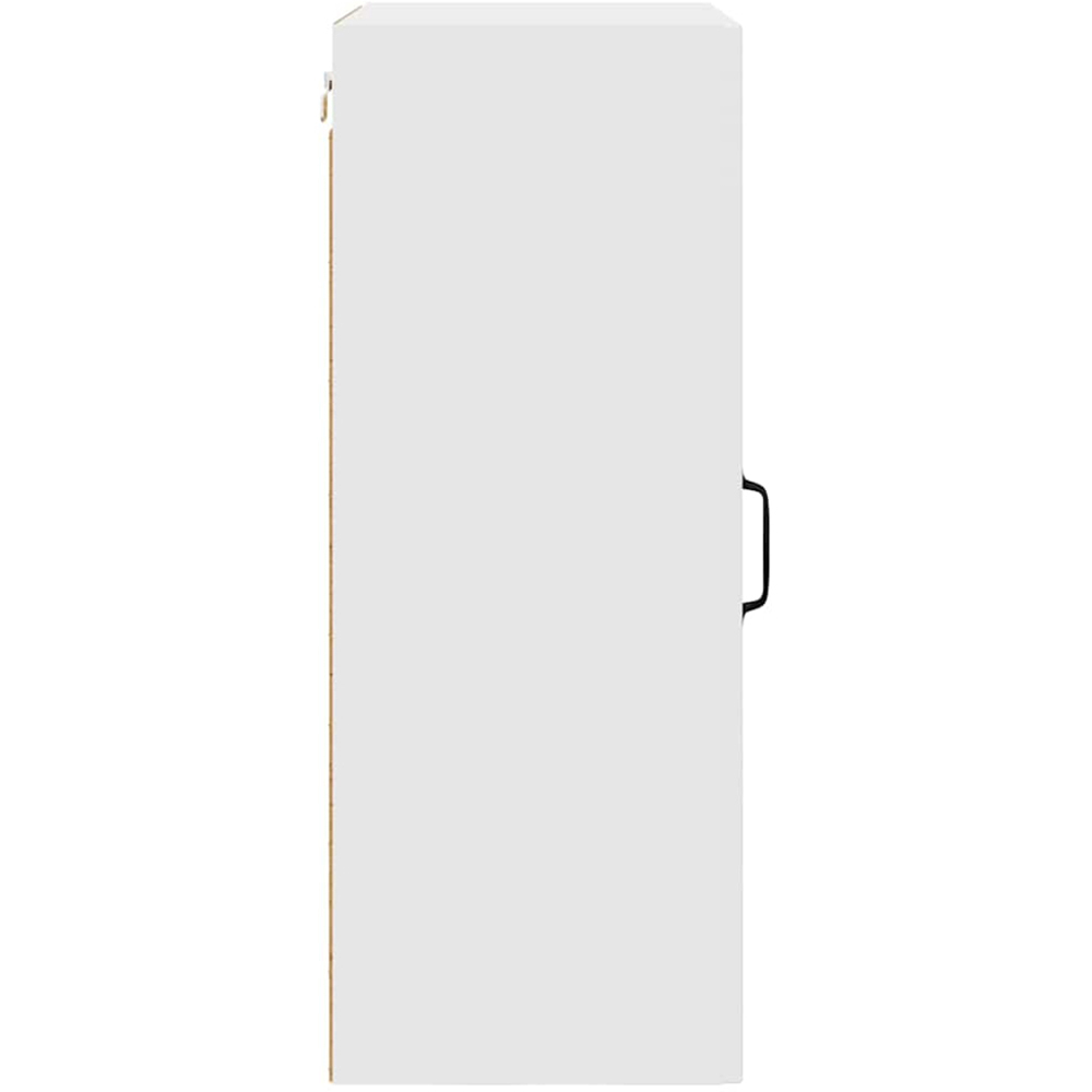 vidaXL Kalmar Single Door High Gloss White Wall Kitchen Cabinet Image 6