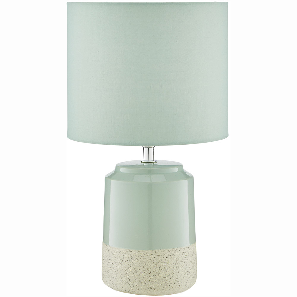 The Lighting and Interiors Soft Green Pop Table Lamp Image 1