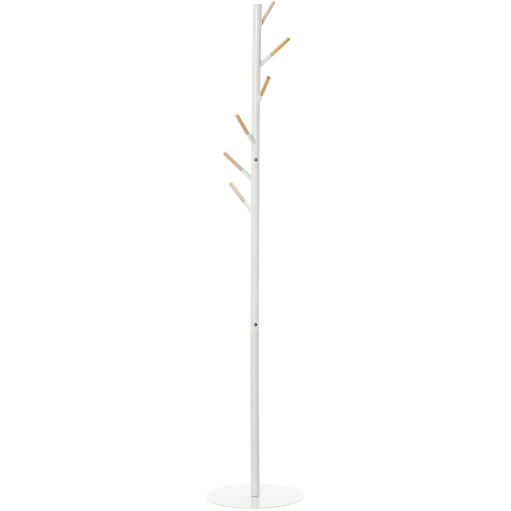 Portland White Metal Coat Hanger Wilko