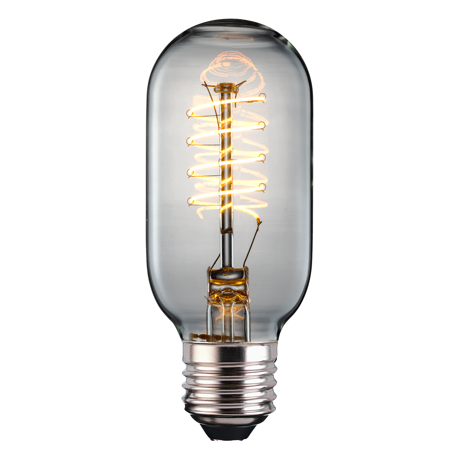 4w Decorative Twist Filament 265L Clear E27 Bulb Warm White Image 1