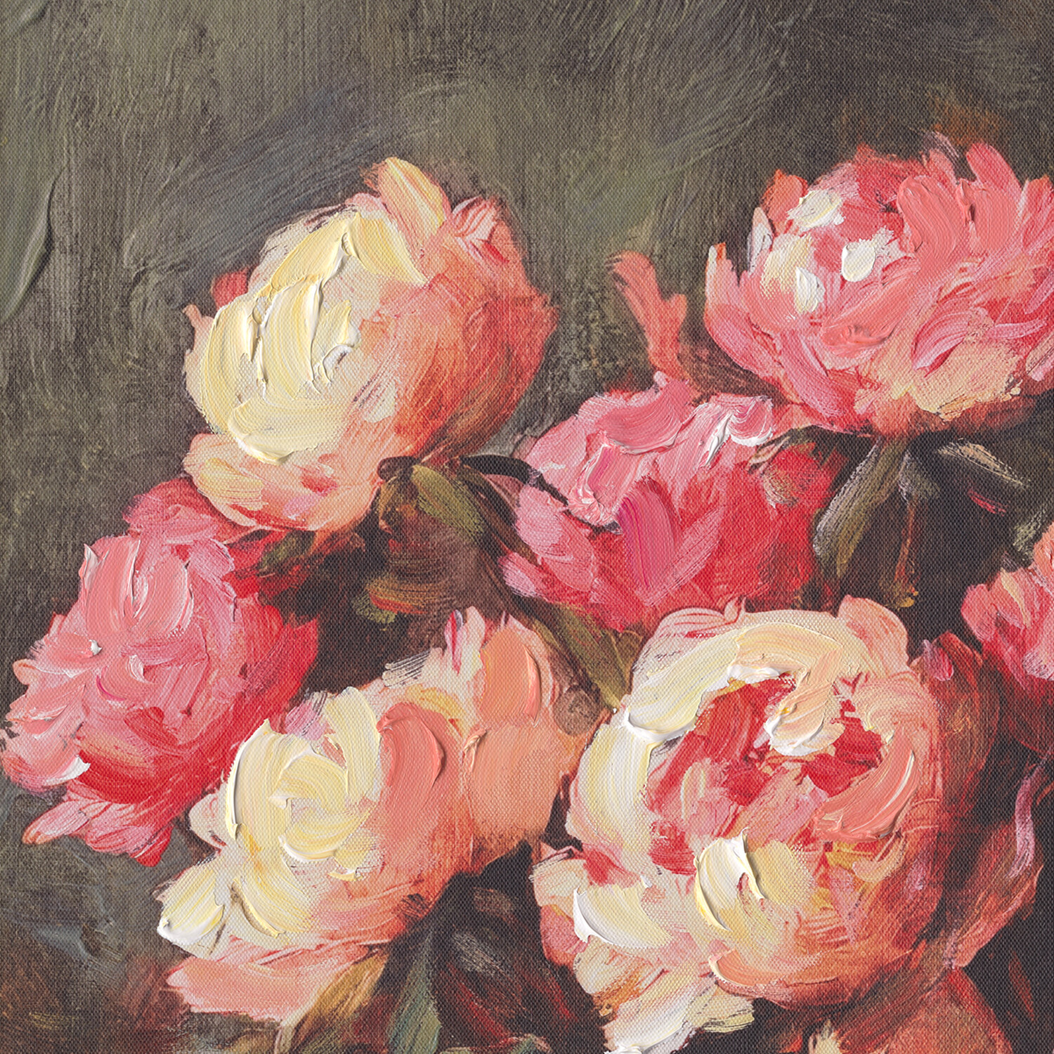 Vintage Floral Framed Still ArtPink Image 7