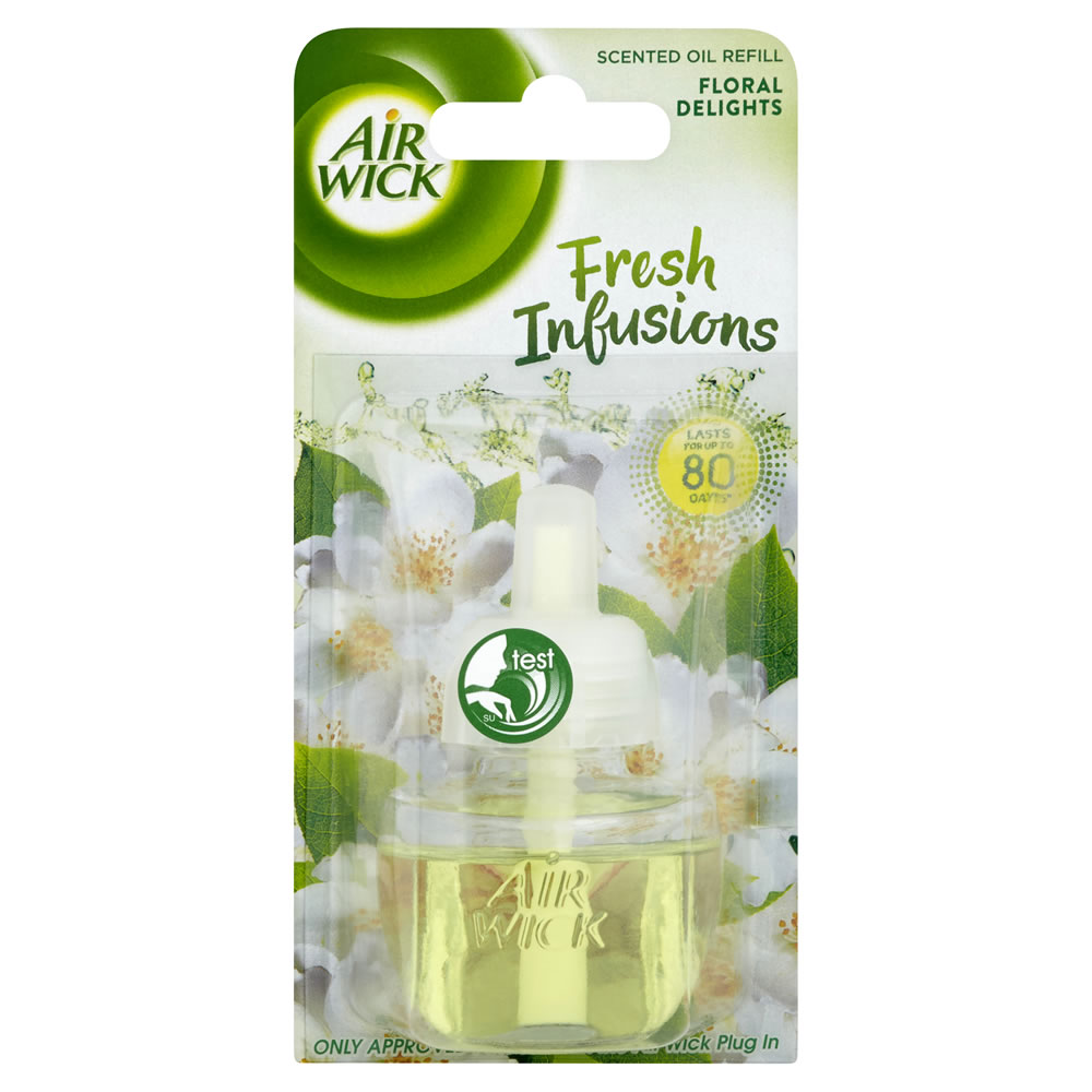 Air Wick Floral Delights Fresh Infusions Scented  Oil Refill 19ml Image
