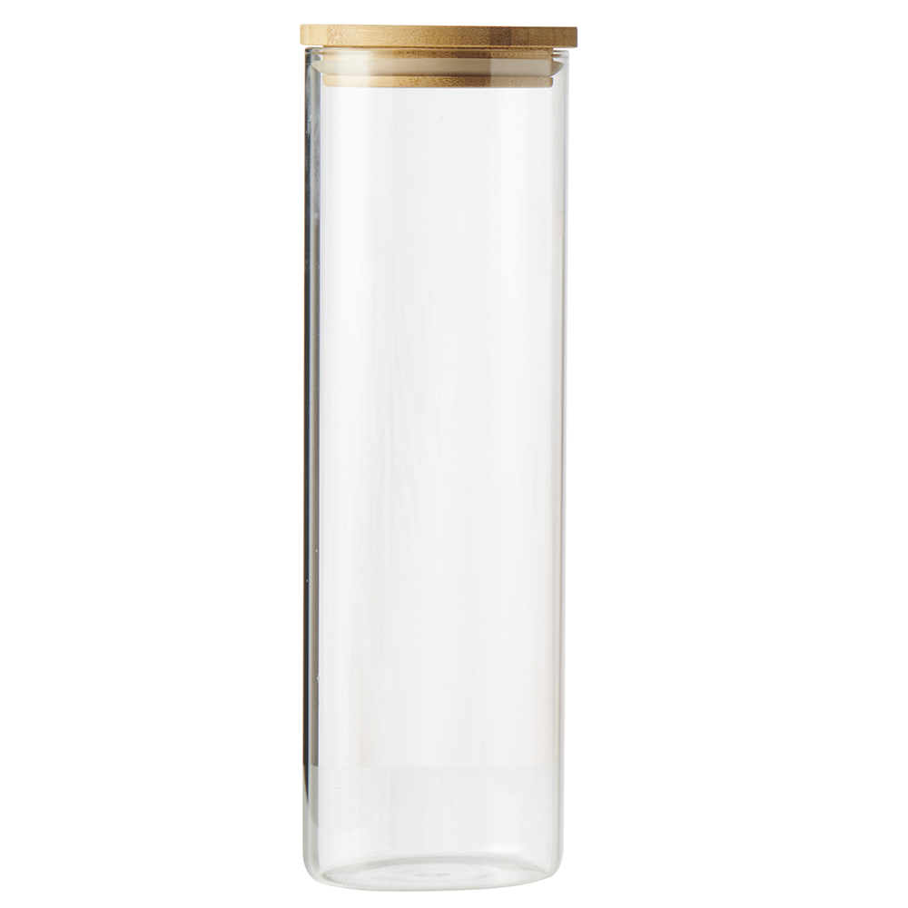 Wilko 1500ml Glass Jar Image 1