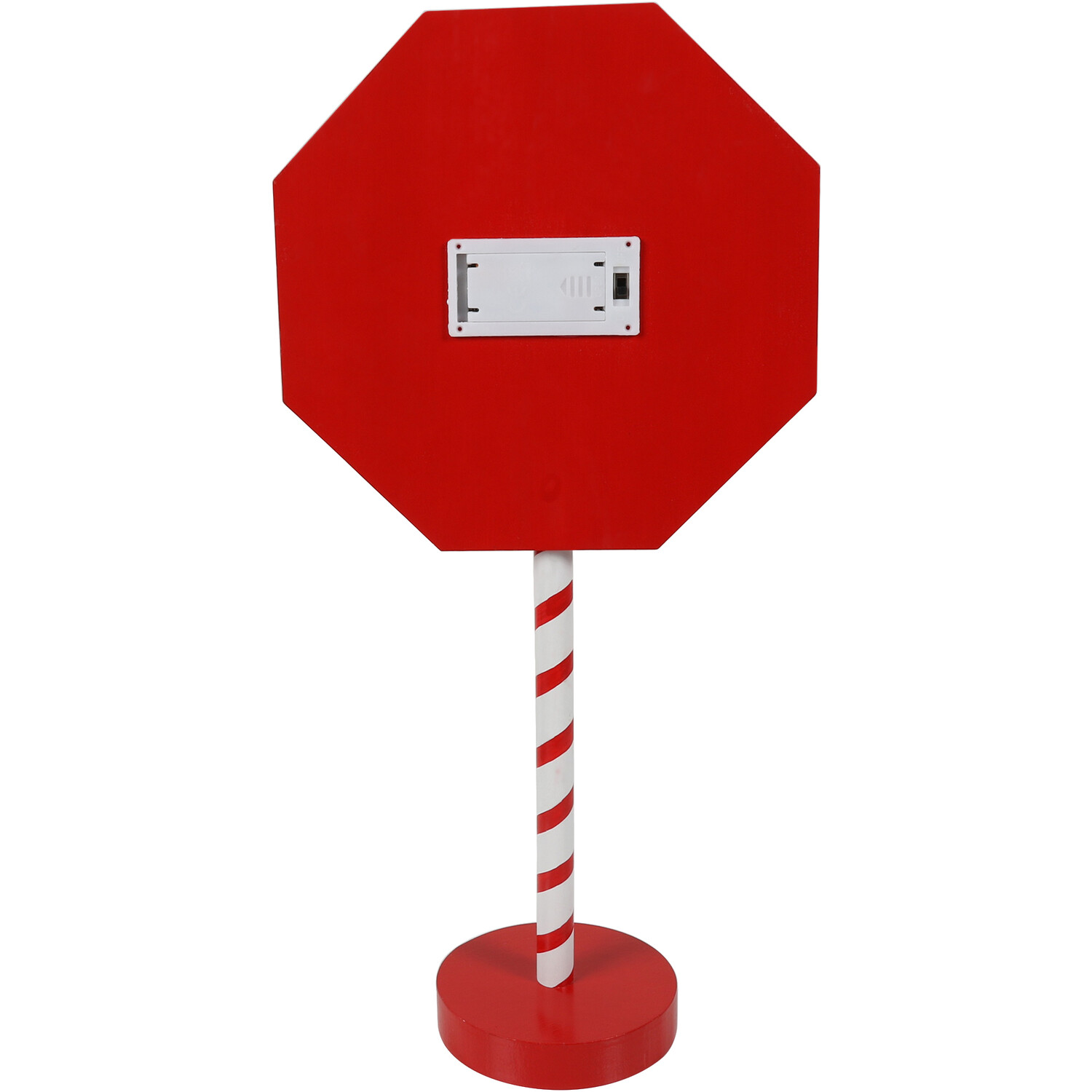 Santa Stop Here/Ho Ho Ho LED Signs - Red Image 9