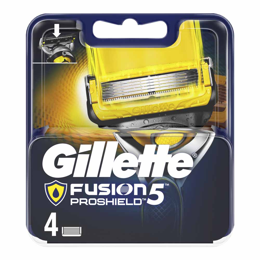 Gillette Fusion 5 ProShield Blades 4 pack Image 2