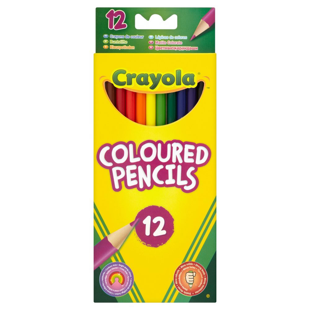 Crayola Coloured Pencils 12 Pack Image