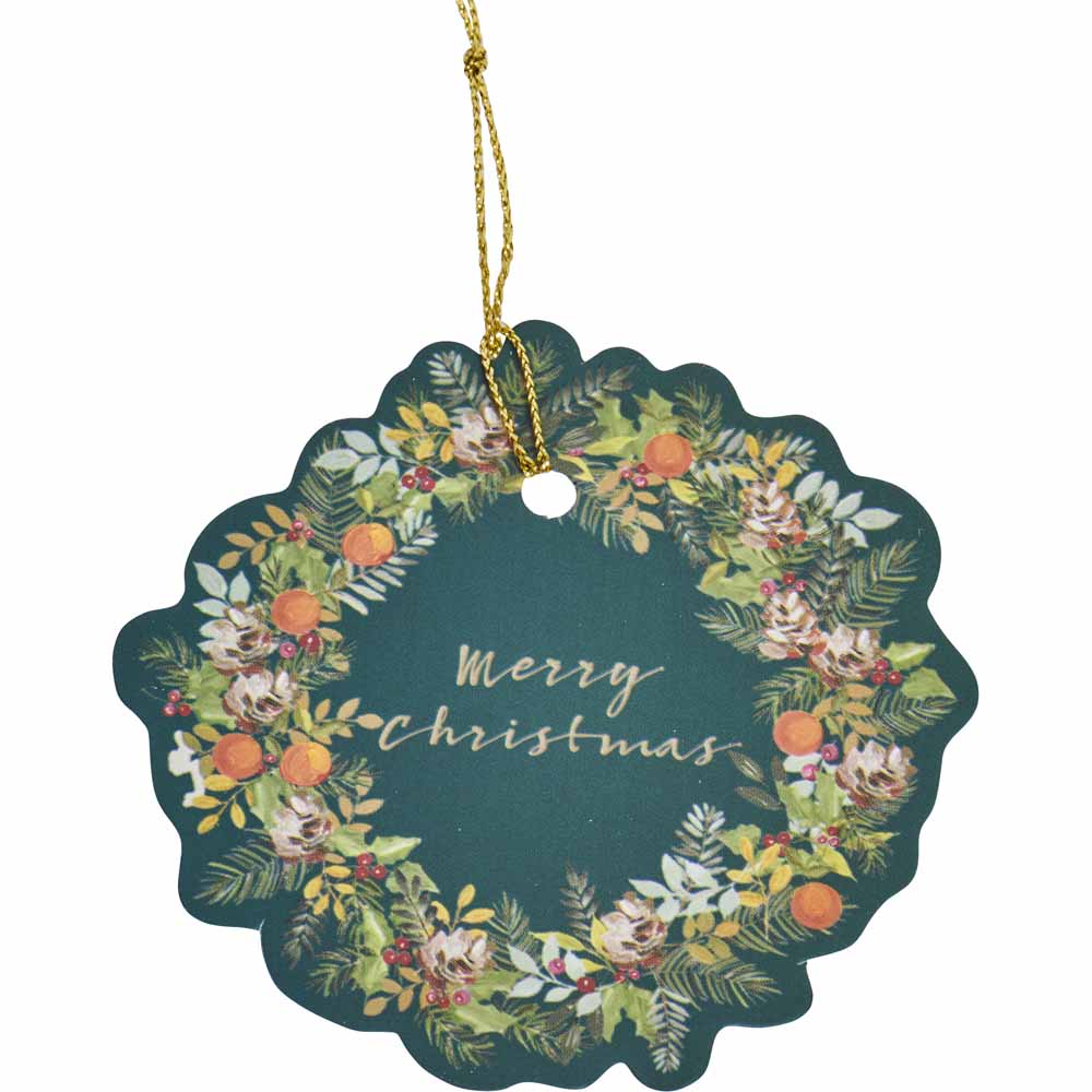 Wilko Rococo Wreath Tags Image 1