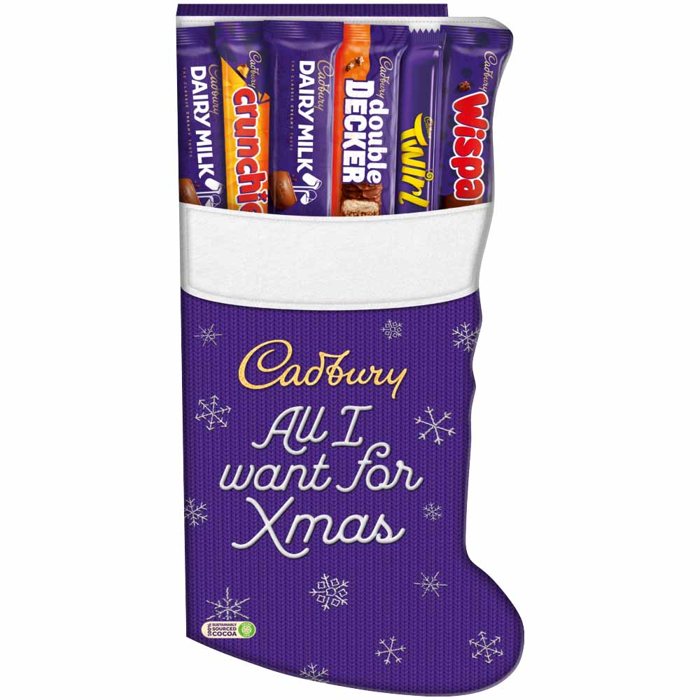 Cadbury Christmas Stocking Selection Box 179g Image 1