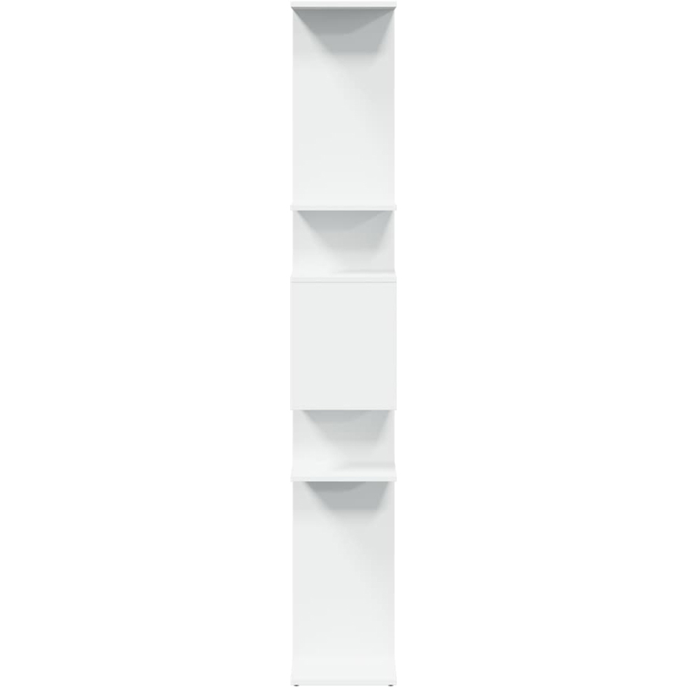 vidaXL 9 Shelf White Bookcase Image 5