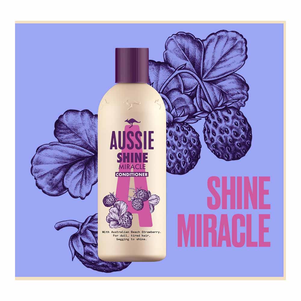 Aussie Miracle Shine Conditioner 250ml Image 2