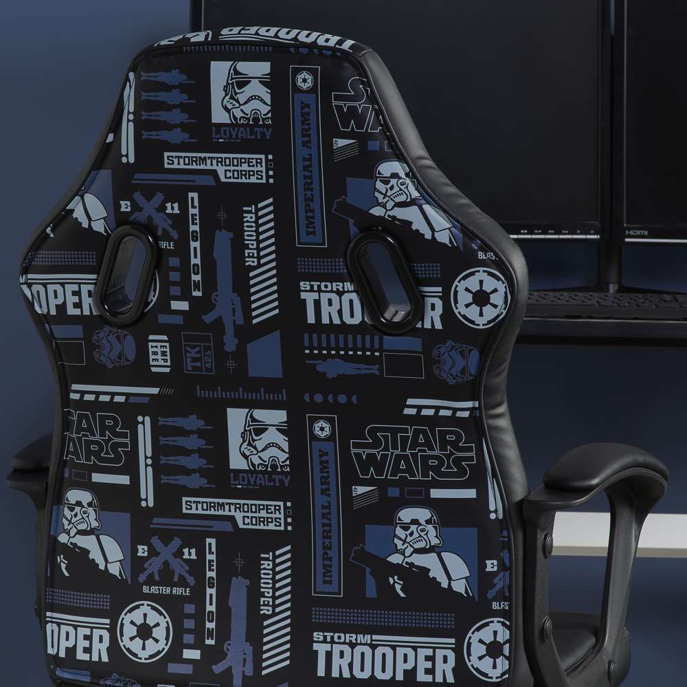 Disney Star Wars Blue Computer Gaming Chair Image 7
