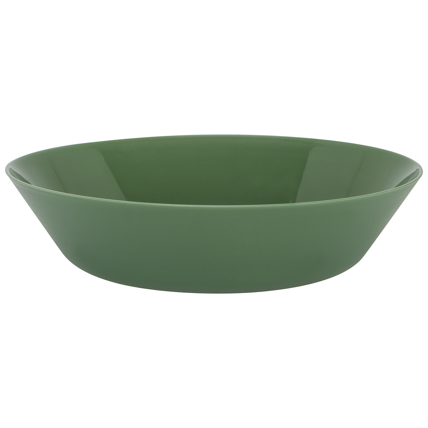 Plastic Picnic Bowl - Green Image