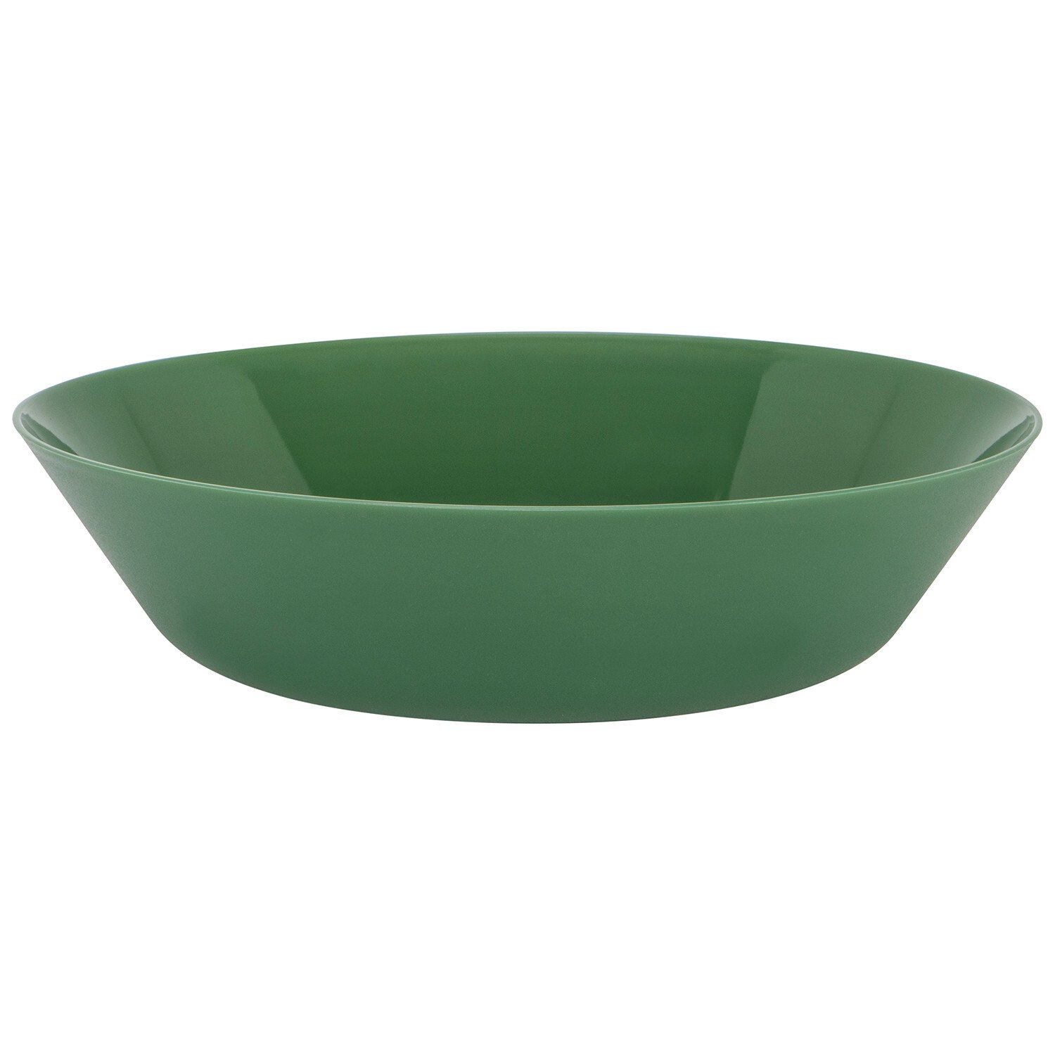 Plastic Picnic Bowl - Green Image