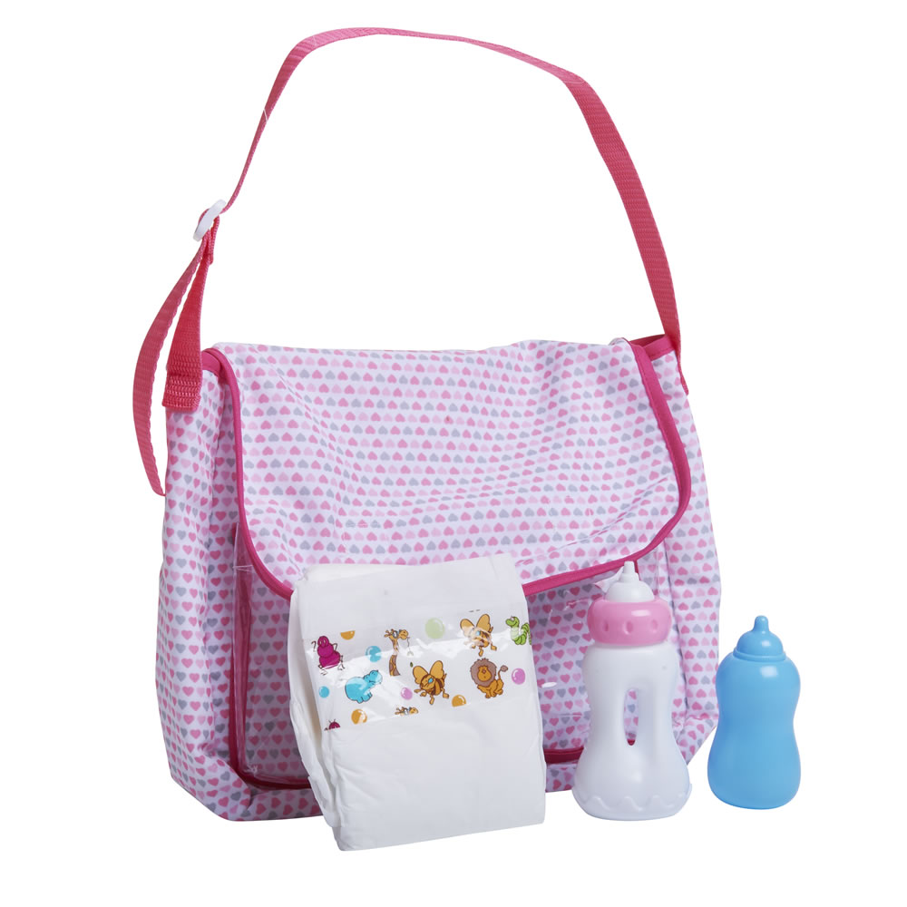 Wilko Baby Let's Go Out Doll Changing Bag Image 2