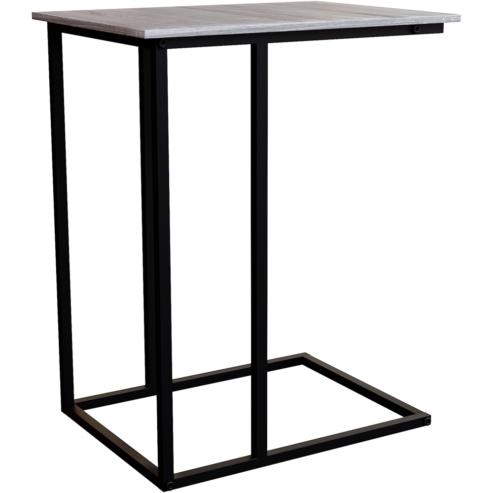 Vida Designs Brooklyn Grey Side Table Image 3
