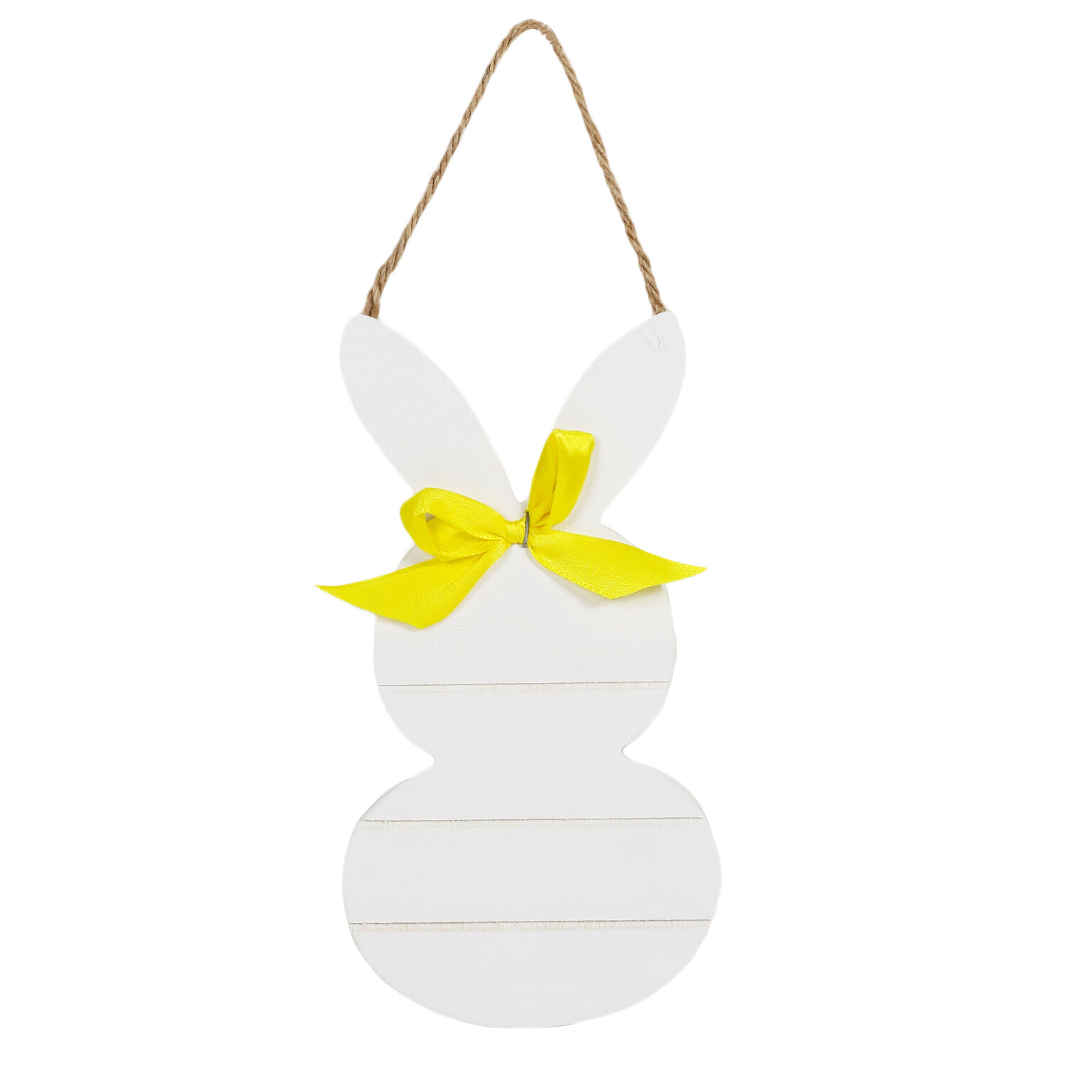 Hanging Wooden Bunny Image
