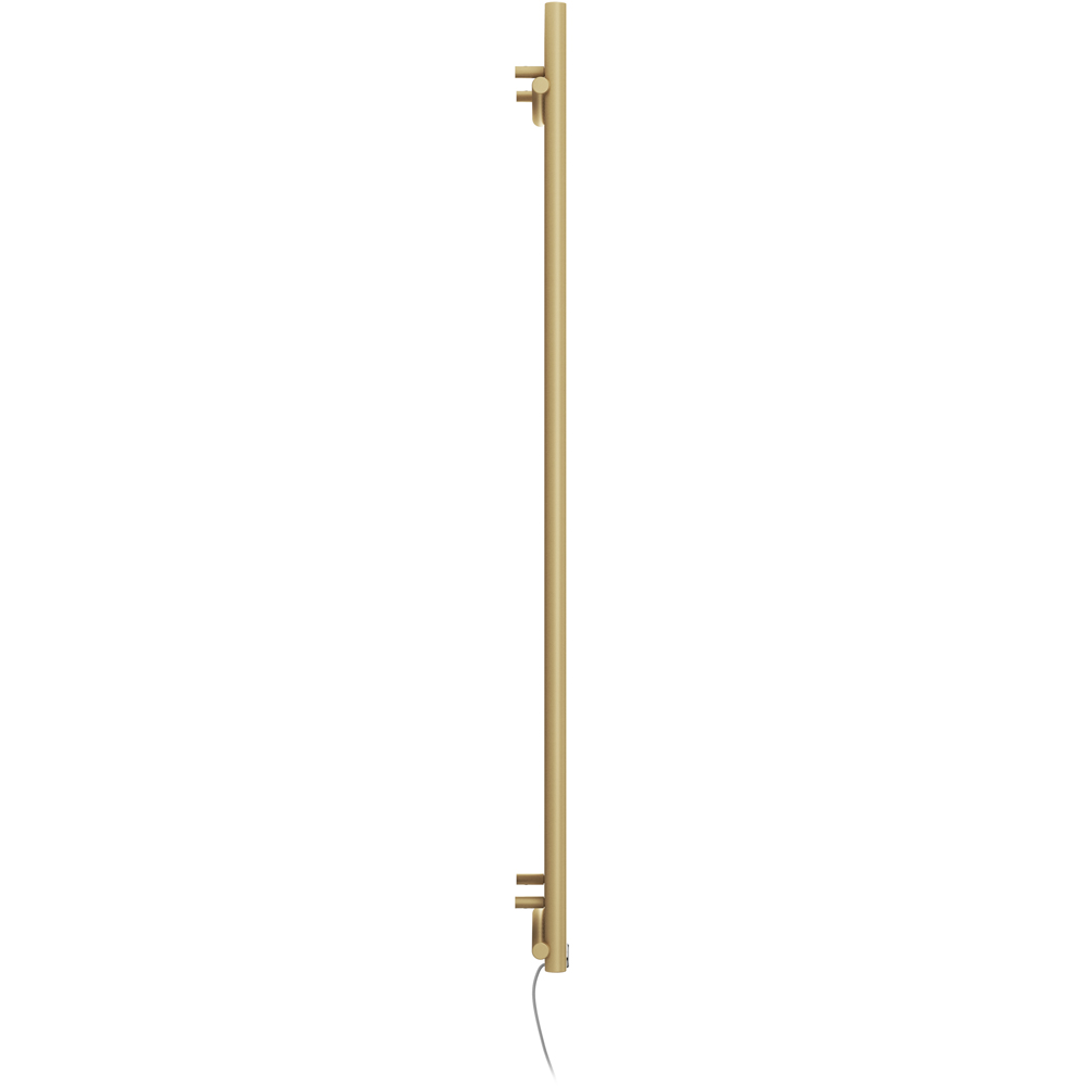 Terma Rolo Room Brass Electric Radiator Bluetooth 1000W 1800 x 480mm Image 4