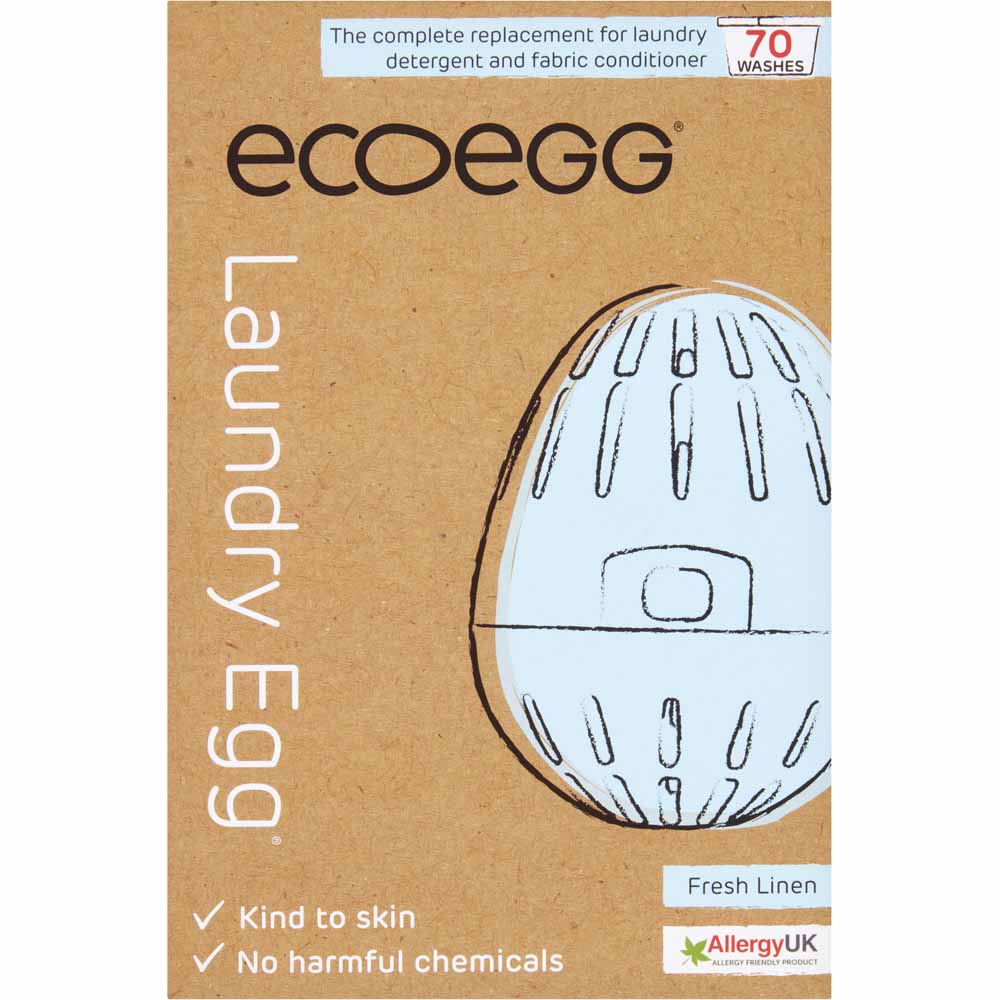 ecoegg Laundry Egg Fresh Linen 70 Washes Image 1