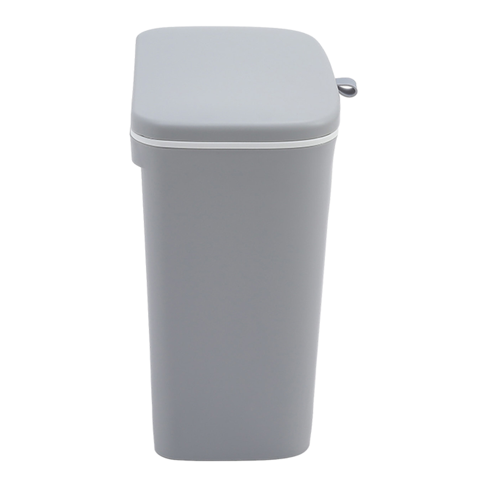 Living and Home Trash Bin with Inner Bucket Grey Image 3