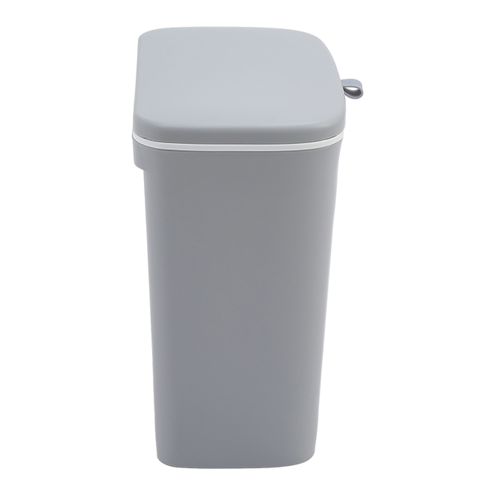 Living and Home Grey Trash Bin with Inner Bucket 9L Image 3