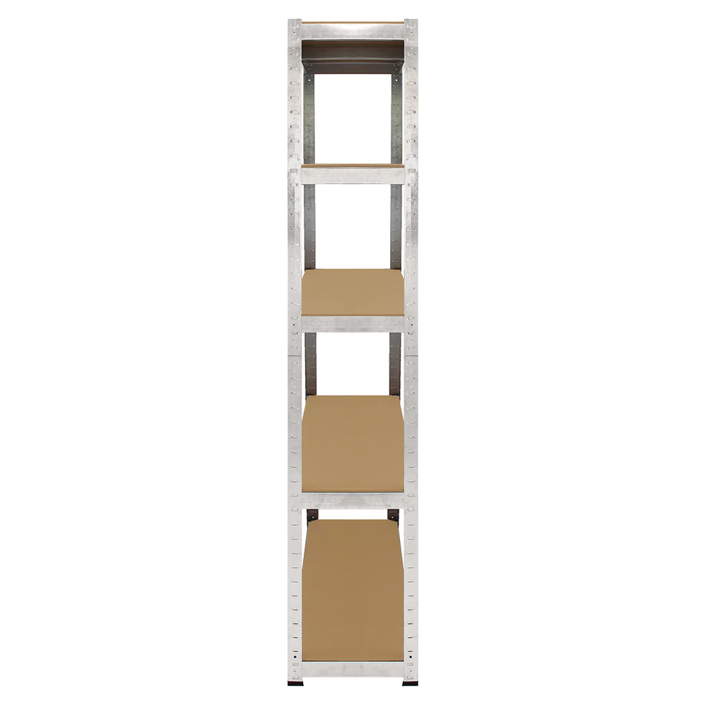 Monster Shop Galwix Galvanised Steel Shelves Racking 90cm Set of 10 Image 4