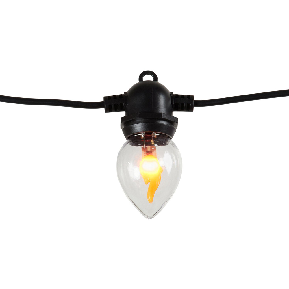 8 LED Flame Bulb String Light Image 5