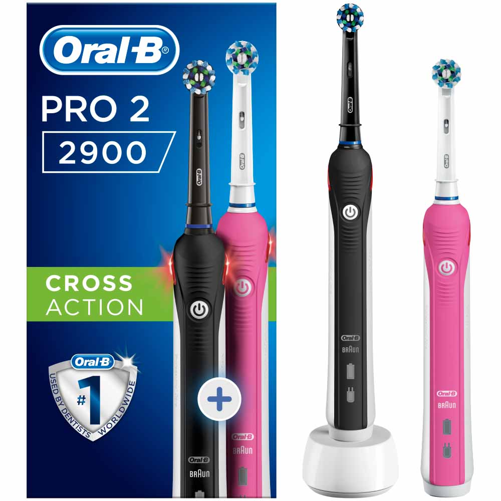 dood gaan bedreiging Reis Oral B Pro 2900 Duo Pack Power Brush | Wilko