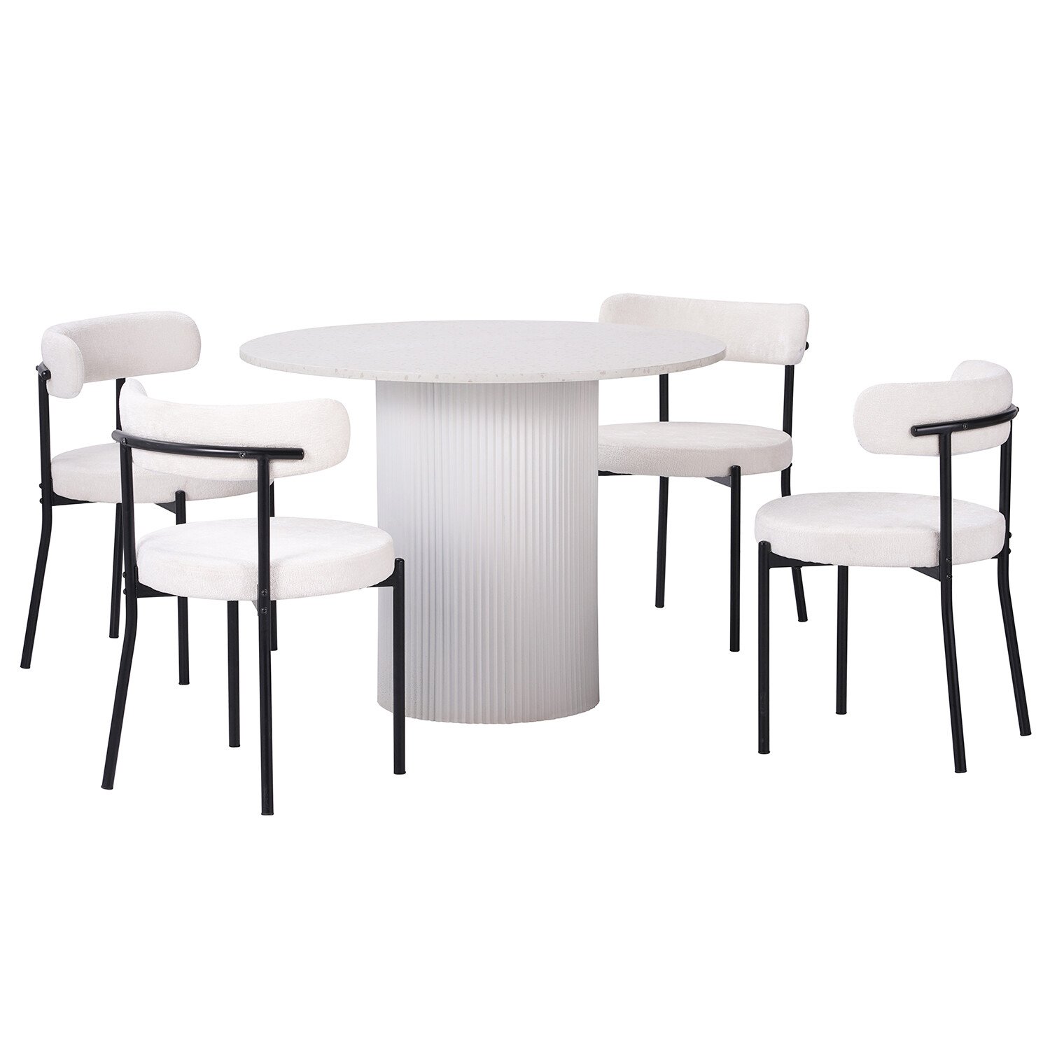 Pair of Ariana Chairs - White Image 6