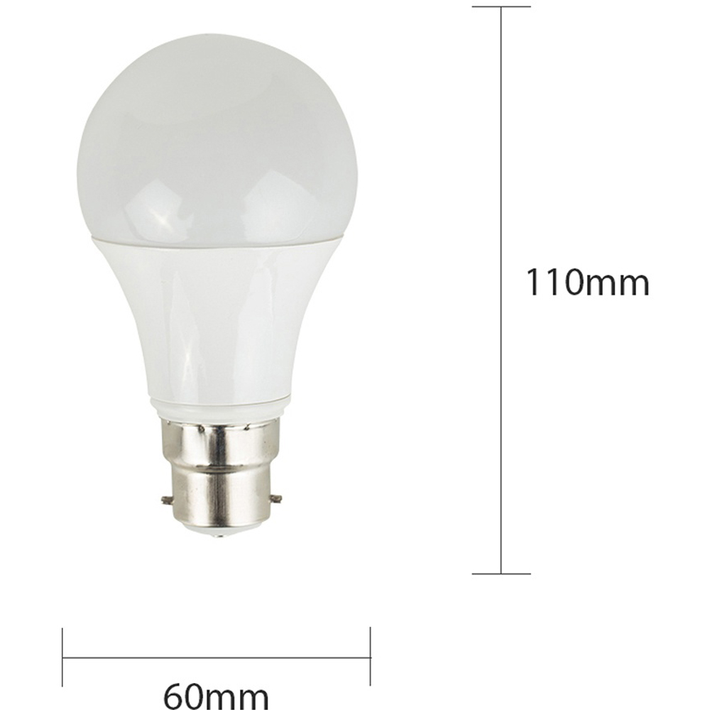 ValueLights 10 Pack B22 LED 6W Cool White 6500K Light Bulbs Image 5