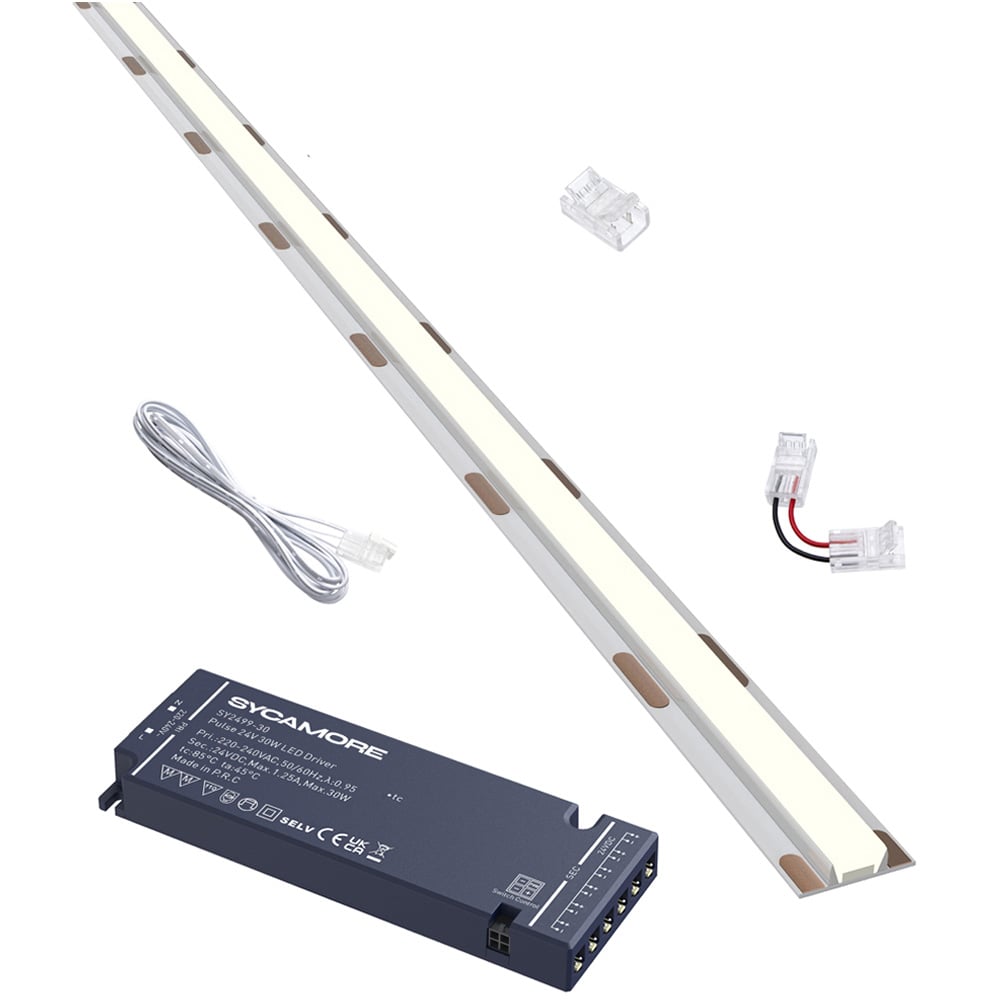 Sorrelis Kepler Smooth Line Warm White LED SOB Strip 5m Image 1