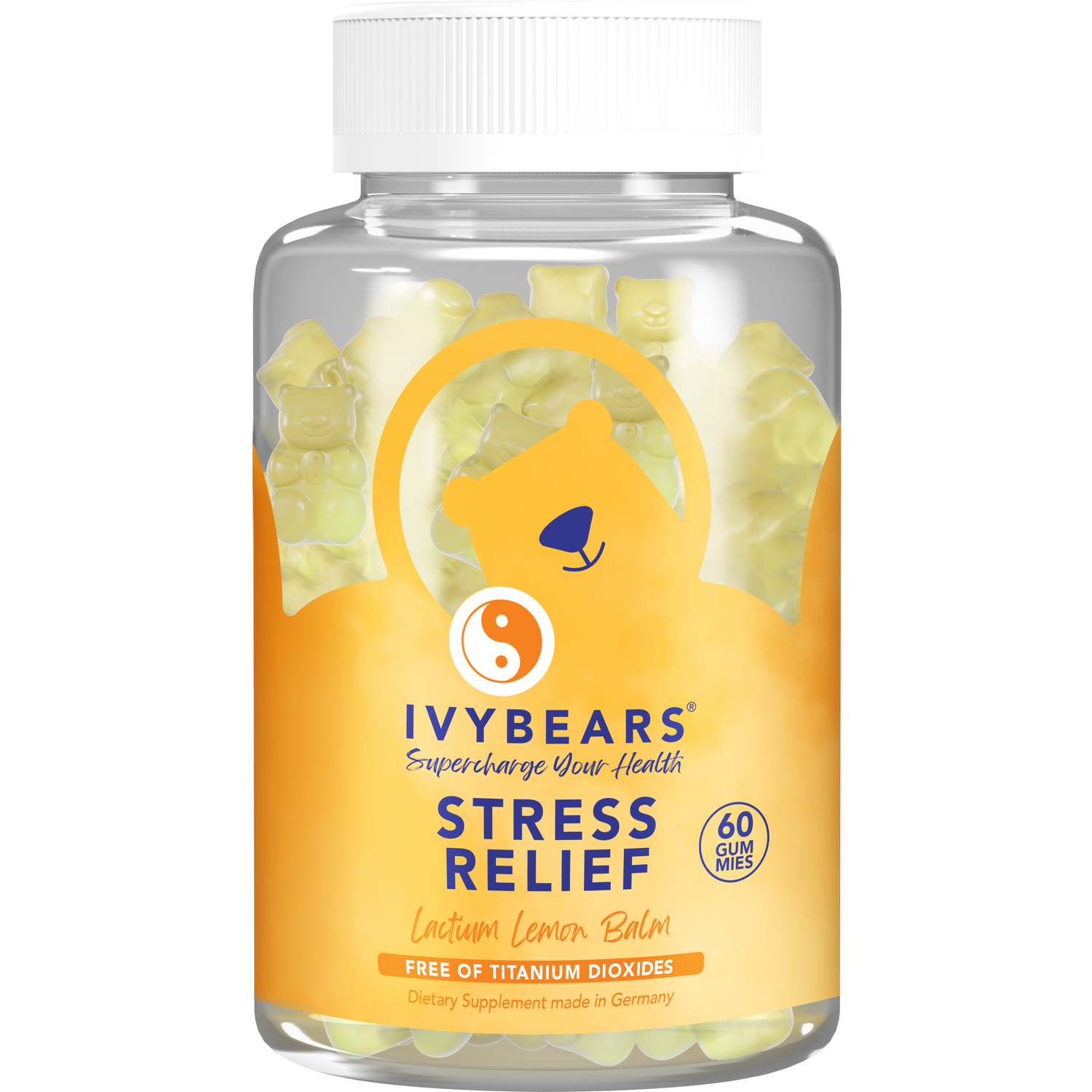 IvyBears Stress Relief Gummies - Yellow Image 1