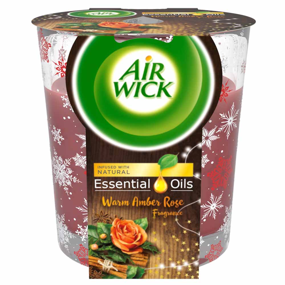 Air Wick Candle Warm Amber Rose Image