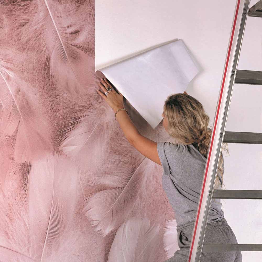 Grandeco Feathers 3 Lane Wall Mural Image 3