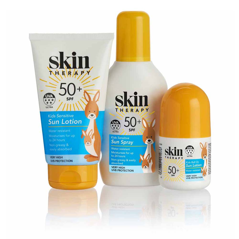 Skin Therapy SPF 50 plus Kids Sensitive Sun Spray 200ml Image 3