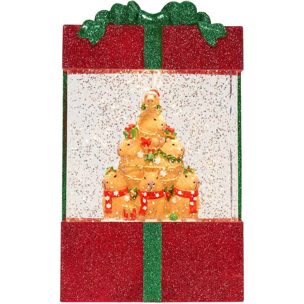 Present Capybara Glitter Spinner Image 7