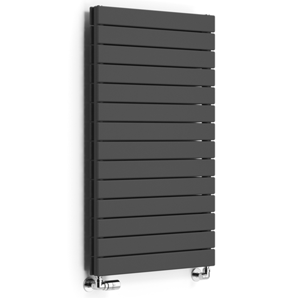 Terma Forte 3696 BTU Metallic Grey Double Panel Radiator 600 x 1032mm Image 5