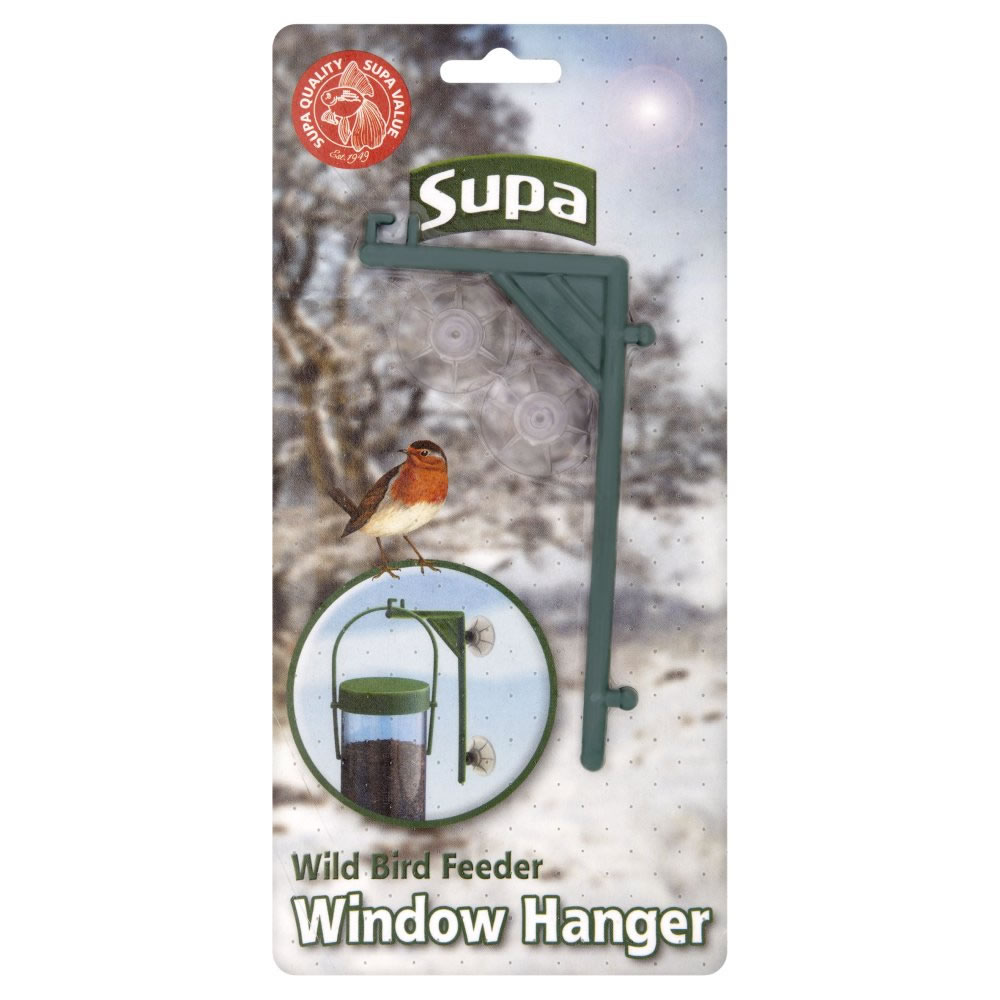 Supa Wild Bird Feeder Window Hanger Wilko